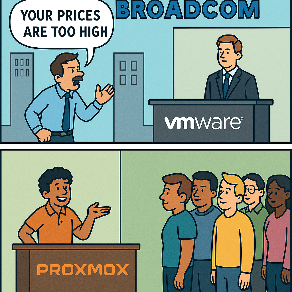 Broadcom is rising prices for vmware users